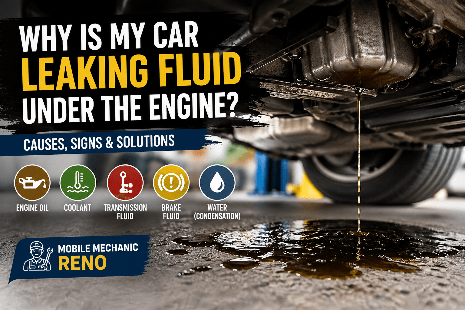 Why Is My Car Leaking Fluid Under the Engine